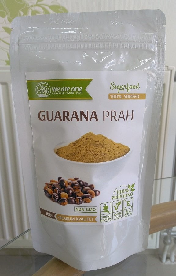 WAO Guarana prah (za energiju i budnost) 100 g